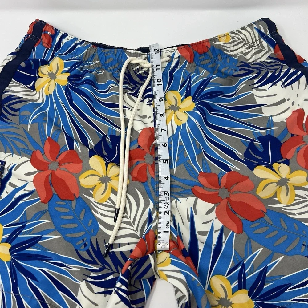 Tommy Bahama Swim Trunks Men's Large Naples Prickly Pear Palms Tropical Hawaiian